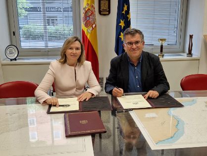 Hoy, en la sede de la Secretaría General de Pesca