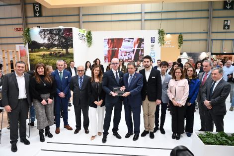 Hoy, en la visita de la XVII Feria Internacional para la Producción Animal en Zaragoza