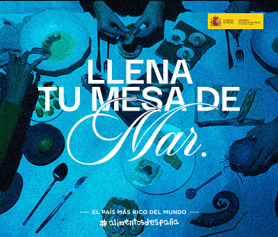 Cartel de la campaña Llena tu mesa de mar