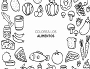 Colorea alimentos