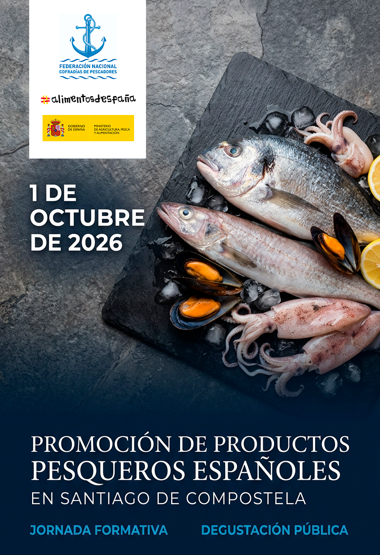 Promoción de los productos pesqueros españoles en Santiago de Compostela