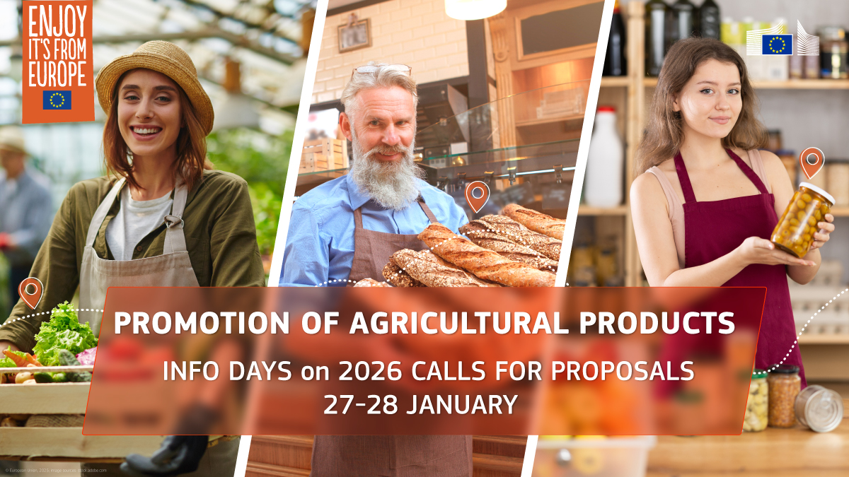 Jornada informativas programas de promoción e información de la UE 2026