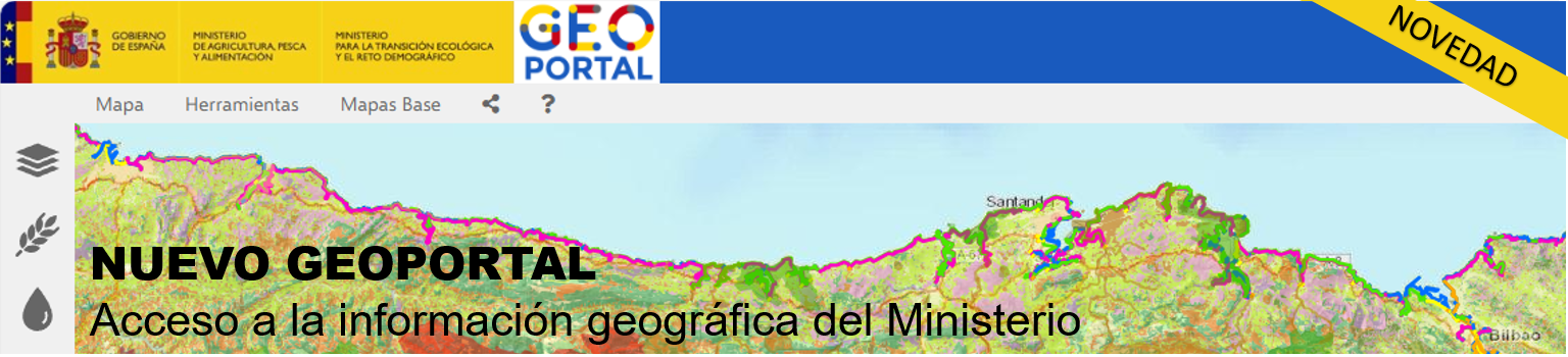 Nuevo GeoPortal del Ministerio