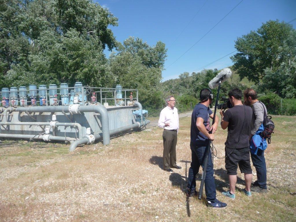 EL PROGRAMA “AQUÍ LA TIERRA” DE RTVE GRABA UN REPORTAJE EN EL CENTER