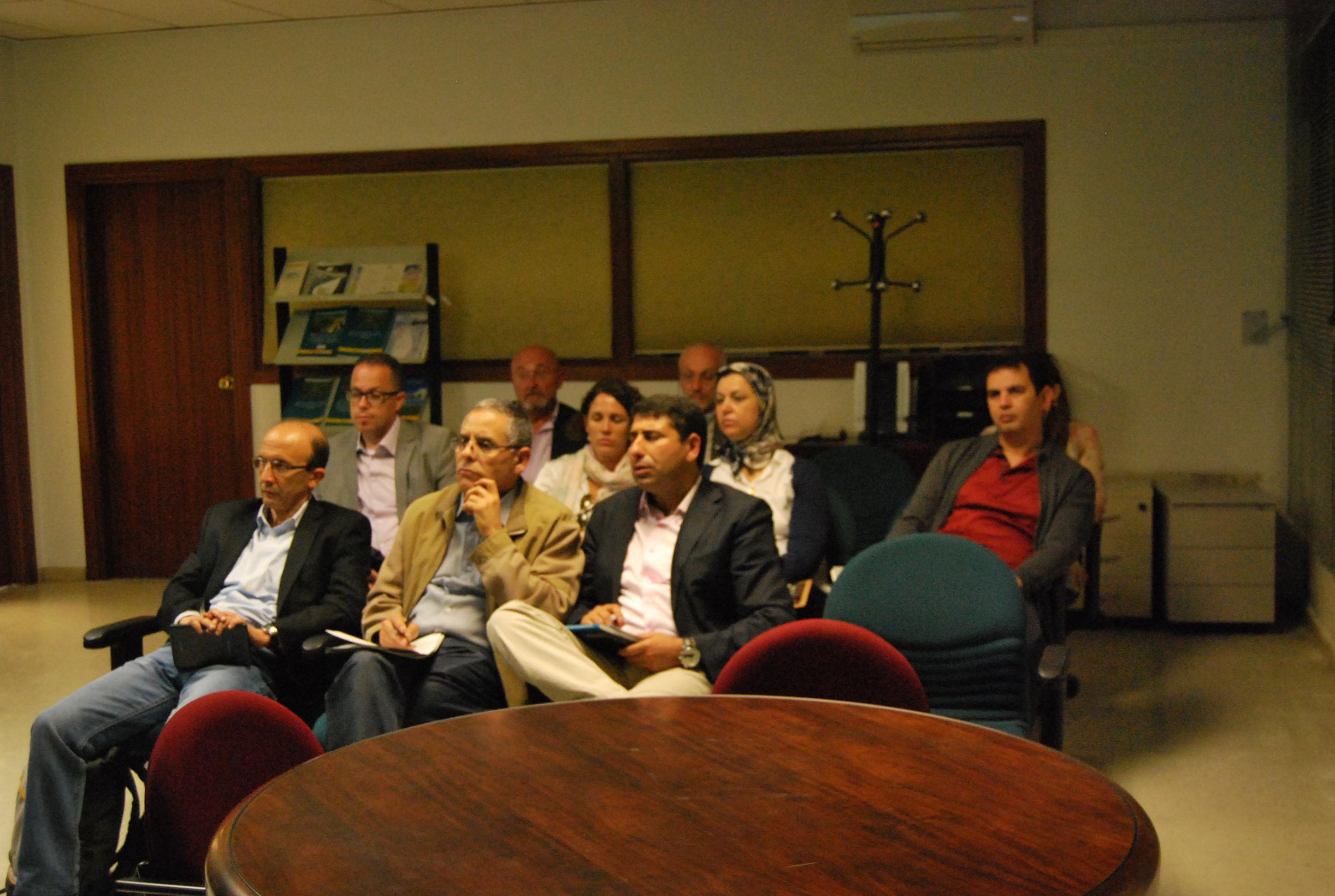 VISITA DE UNA DELEGACIÓN DEL MINISTERIO DE AGRICULTURA Y PESCA MARÍTIMA DE MARRUECOS