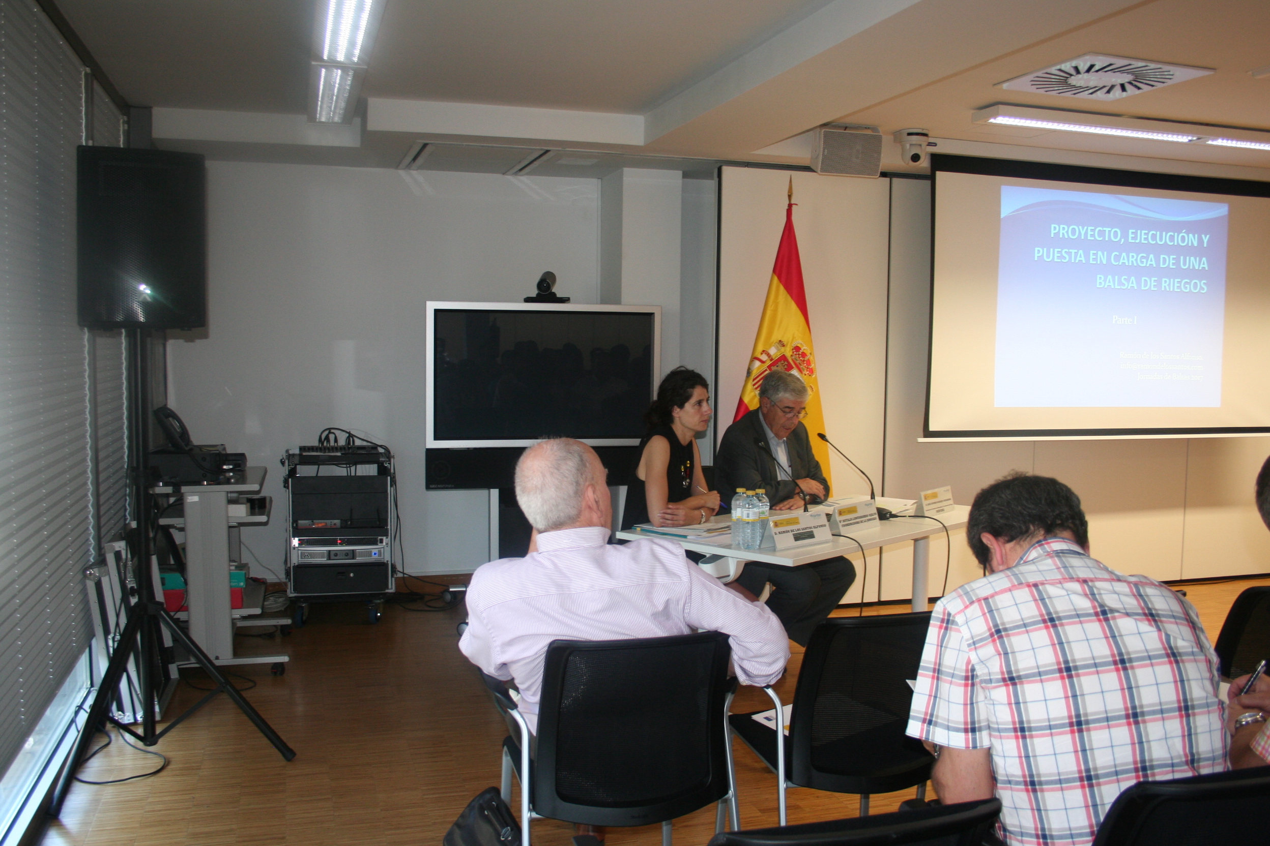 JORNADA TÉCNICA SOBRE DISEÑO, CONSTRUCCIÓN Y PUESTA EN MARCHA DE BALSAS DE RIEGO 