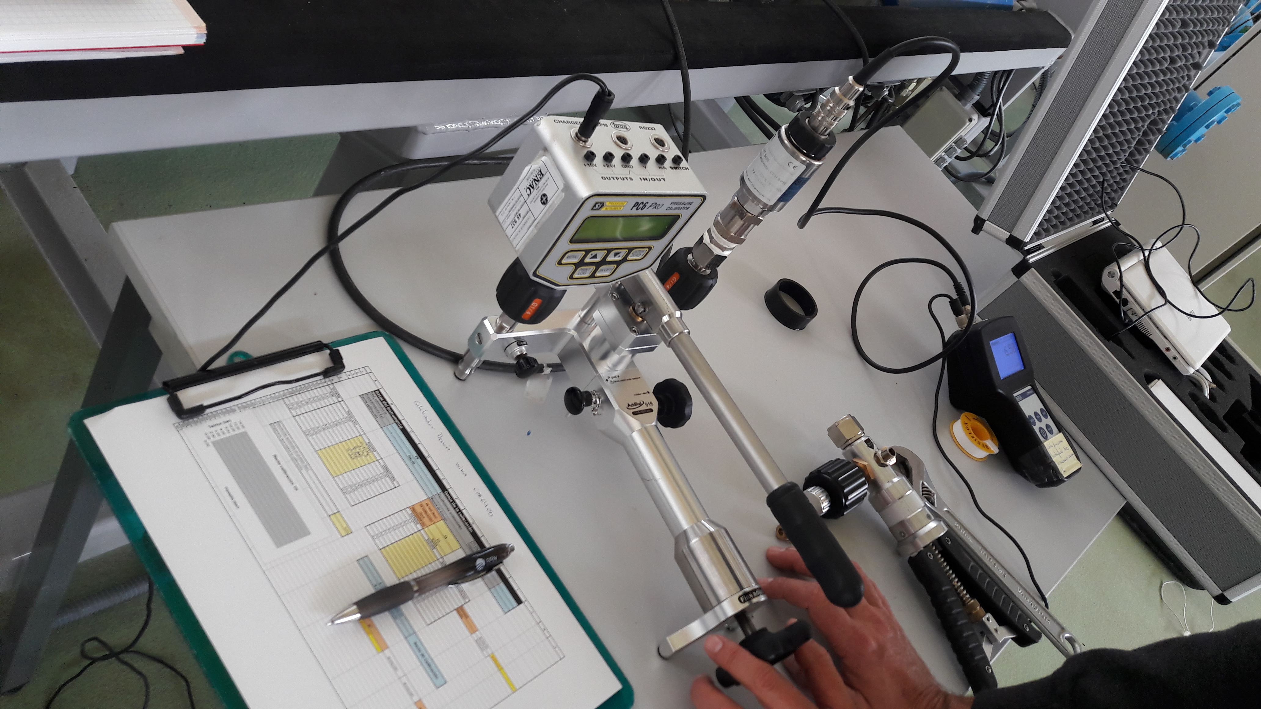 Calibración de equipos de Aula Dei en el CENTER