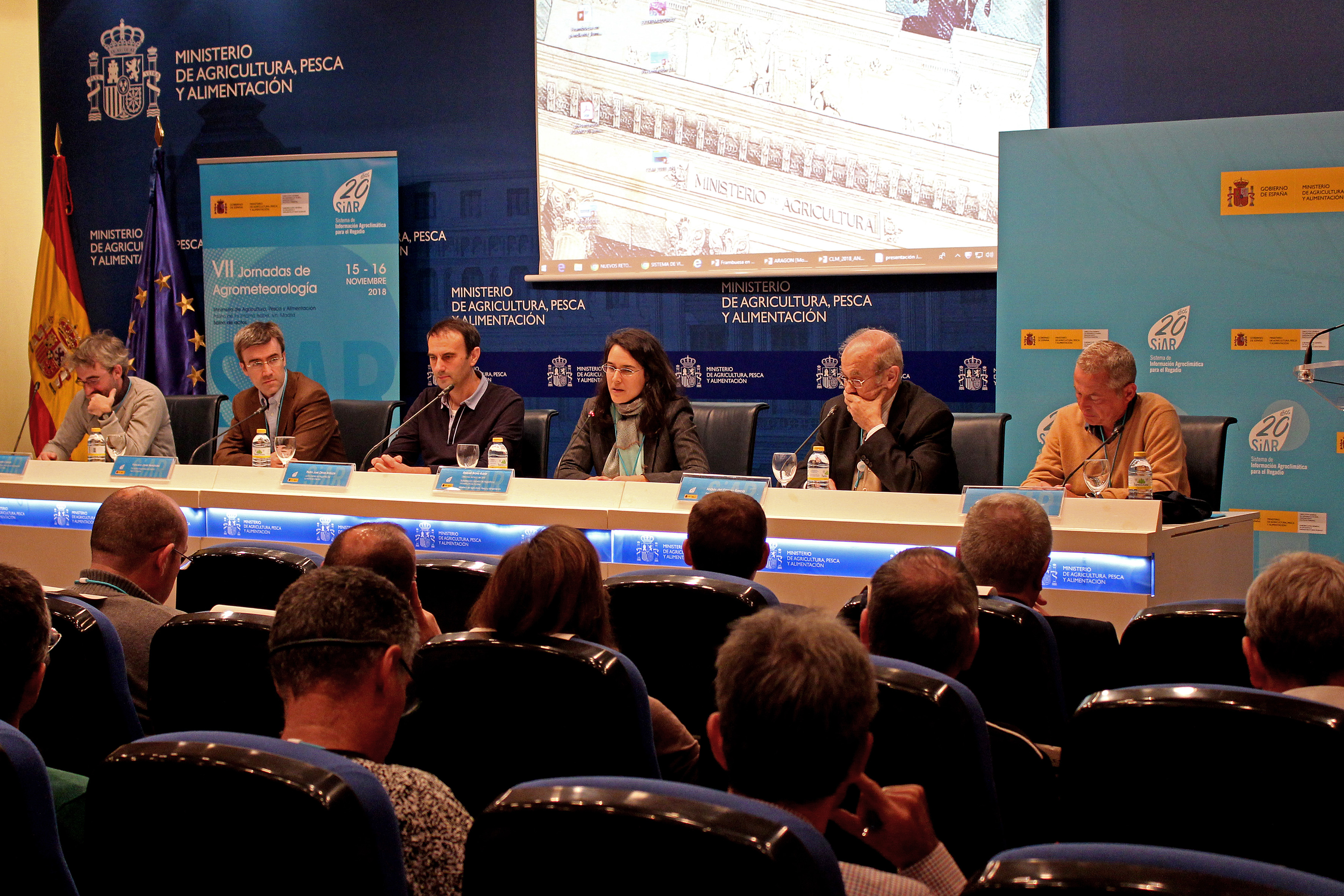 CELEBRACIÓN DE LAS VII JORNADAS DE AGROMETEOROLOGÍA CELEBRADAS LOS DÍAS 15 Y 16 DE NOVIEMBRE DE 2018