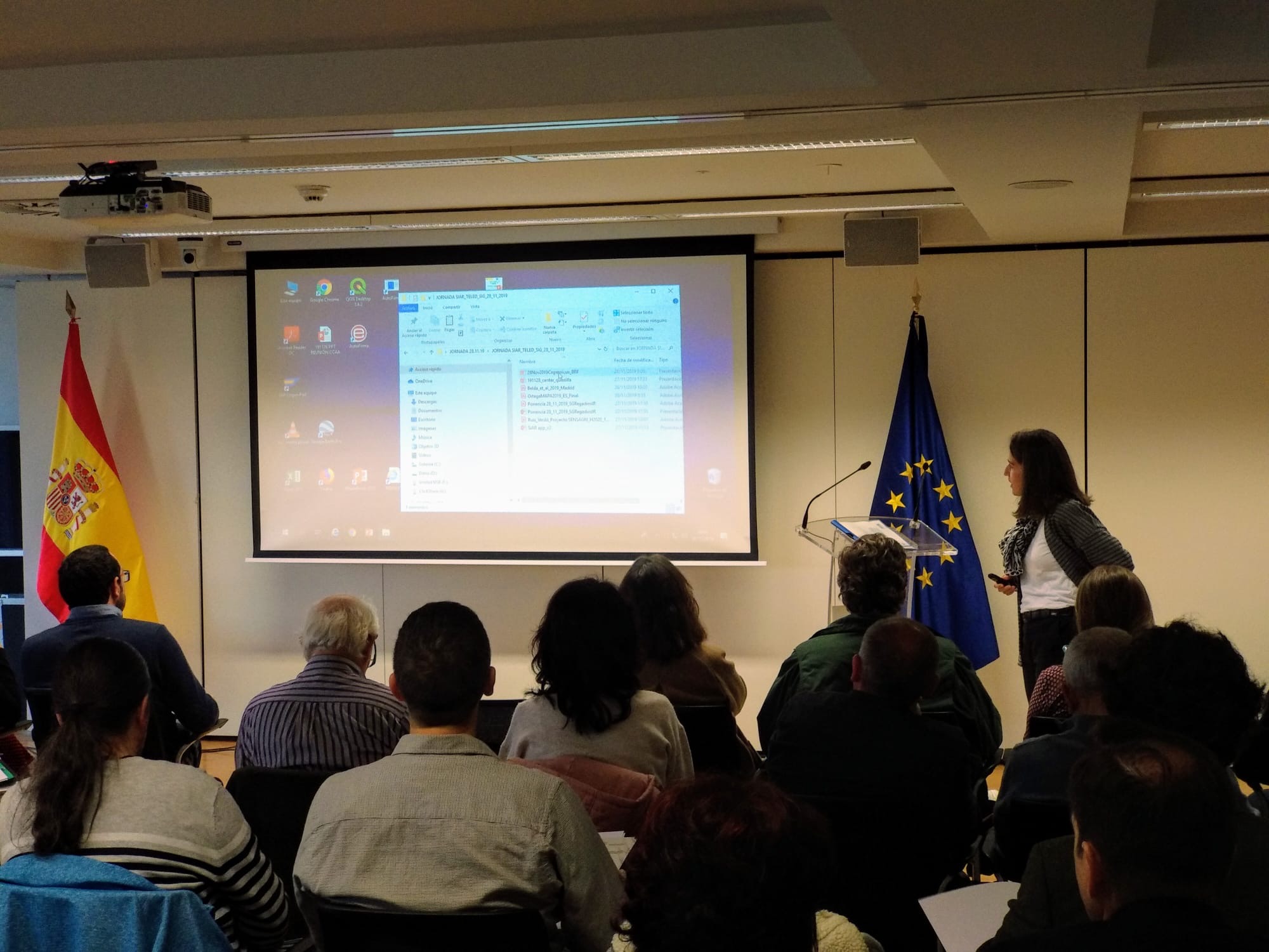 JORNADA TÉCNICA SOBRE INNOVACIÓN EN GESTIÓN DE REGADÍOS MEDIANTE REDES AGROCLIMÁTICAS, IMÁGENES DE SATÉLITE Y SISTEMAS DE INFORMACIÓN GEOGRÁFICA