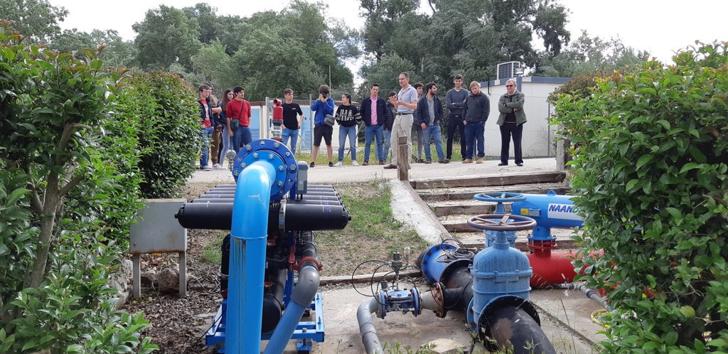 VISITA DE LOS ALUMNOS DEL MASTER EN INGENIERÍA AGRONÓMICA DE LA UPM