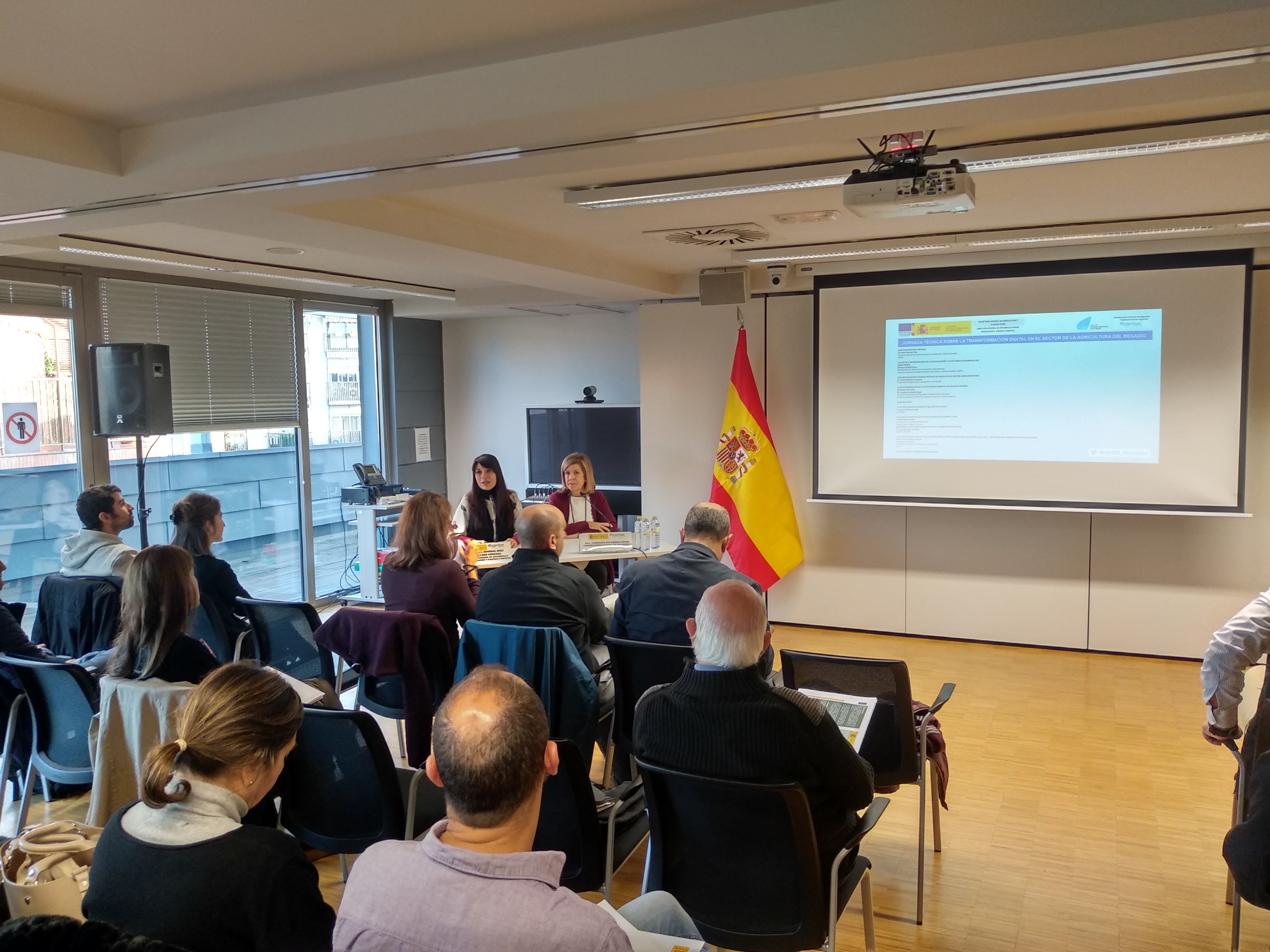 JORNADA TÉCNICA SOBRE LA TRANSFORMACIÓN DIGITAL EN EL SECTOR DE LA AGRICULTURA DEL REGADÍO