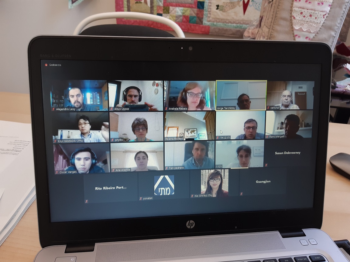 REUNIÓN INTERNACIONAL VÍA TELEMÁTICA DEL SUBCOMITÉ TÉCNICO DE NORMALIZACIÓN ISO/TC282/SC1 “Agua regenerada para riego”