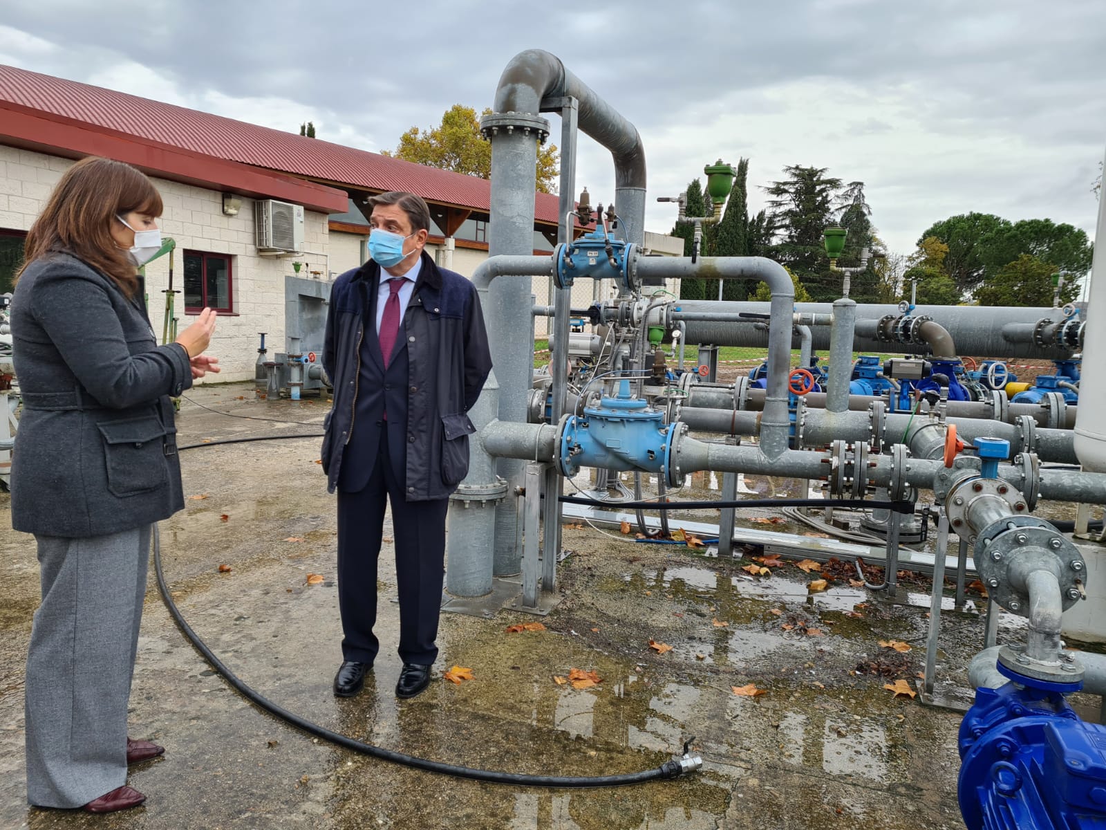 VISITA DEL MINISTRO DE AGRICULTURA, PESCA Y ALIMENTACIÓN, LUIS PLANAS AL CENTER
