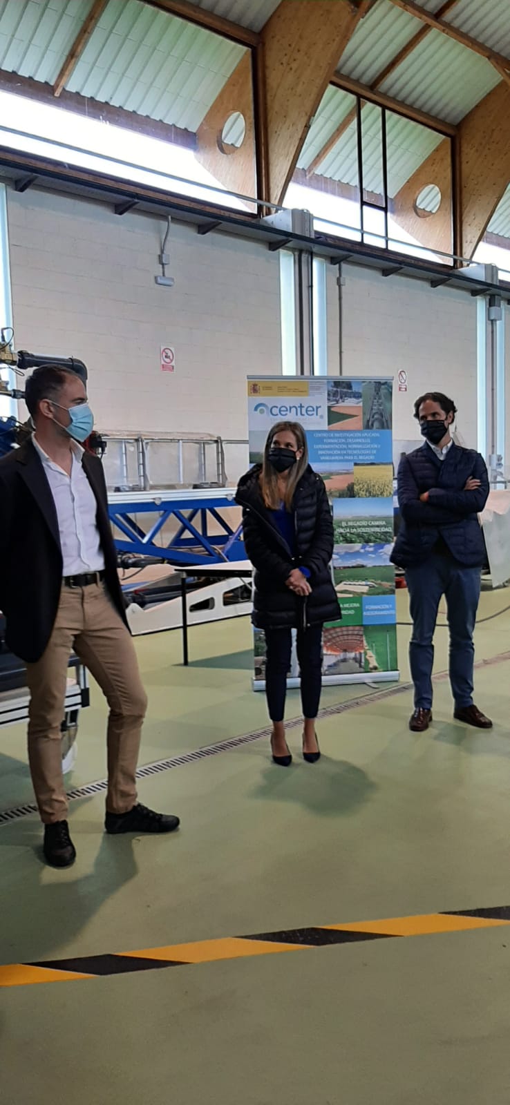 VISITA DEL SUBSECRETARIO DE AGRICULTURA, PESCA Y ALIMENTACIÓN, LUIS ÁLVAREZ-OSSORIO AL CENTER