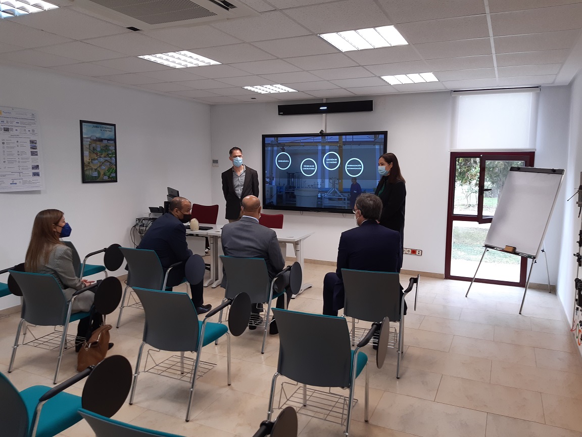 VISITA DEL MINISTRO DE AGRICULTURA DE MAURITANIA AL CENTER