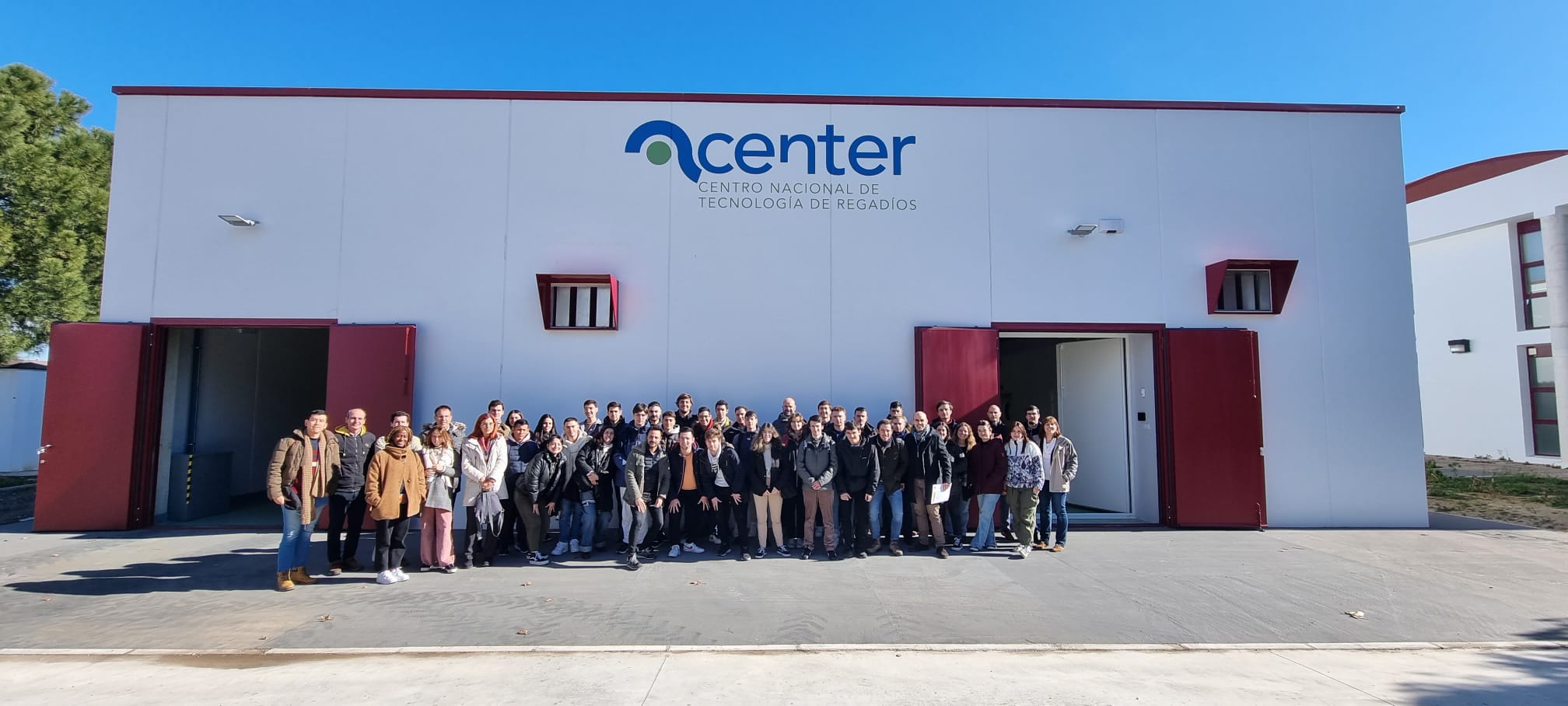 VISITA DE ALUMNOS DE LA ETSIAAB (UPM) AL CENTER