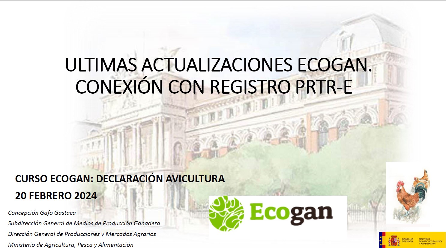 Actualizaciones y PRTR