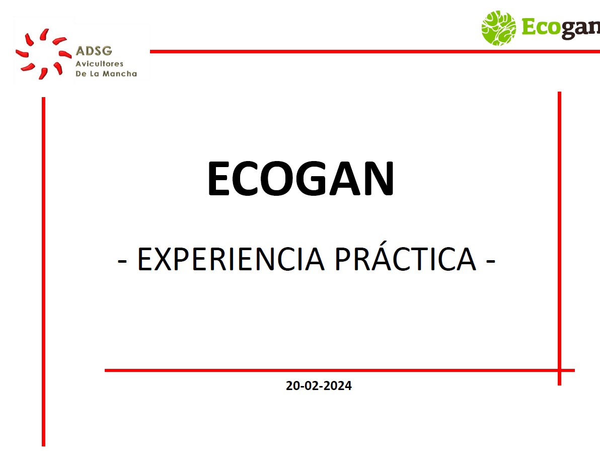 Experiencia ECOGAN Aves