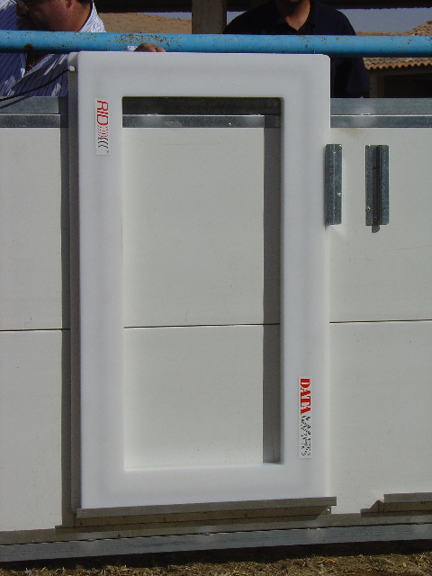 Detalle de antena DataMars I