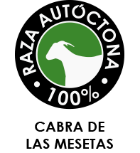 Logotipo "raza autóctona" Cabra de las Mesetas