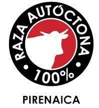 Logotipo "raza autóctona" Pirenaica