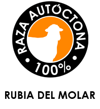 Logotipo "raza autóctona" Rubia del Molar