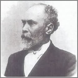 D. Ricardo Velázquez Bosco, arquitecto autor del proyecto definitivo del Palacio de Fomento. Foto: varios autores. Extraída del libro El Palacio...