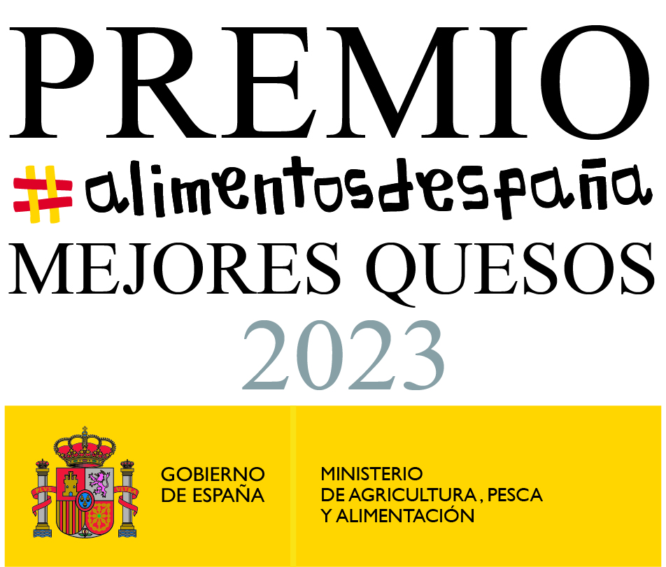 Logo Premio Alimentos de España Mejores Quesos 2023